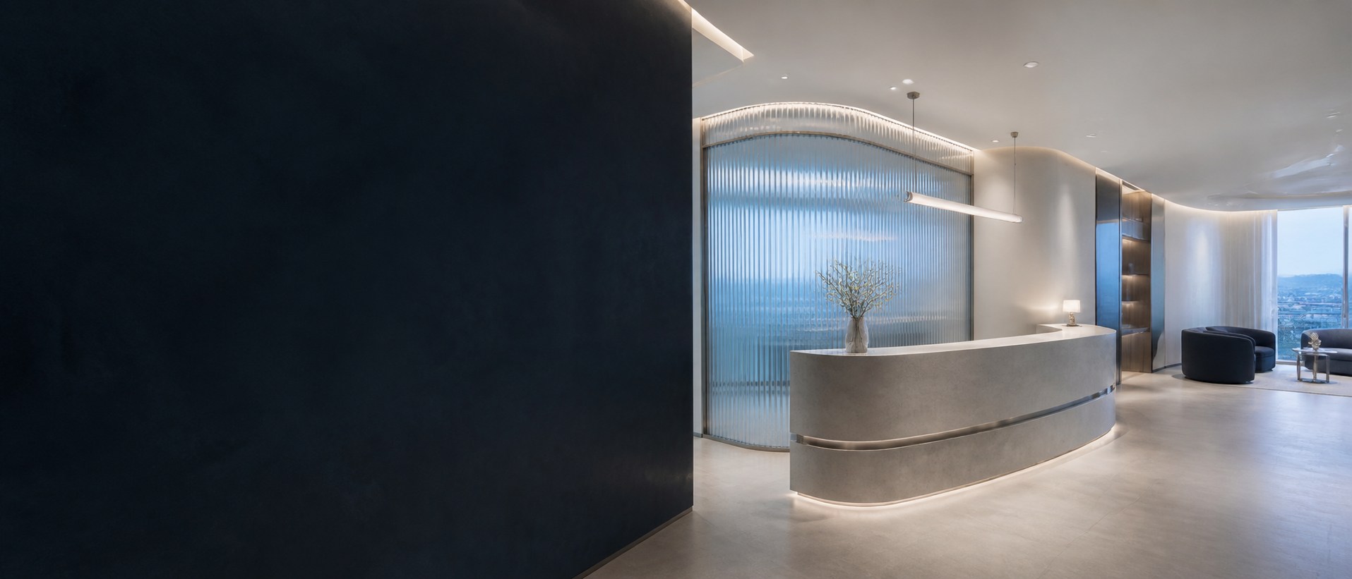 Aksu Clinic modern iç mekân tasarımı