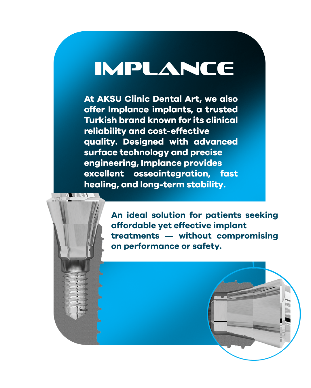Implance implant sistemi