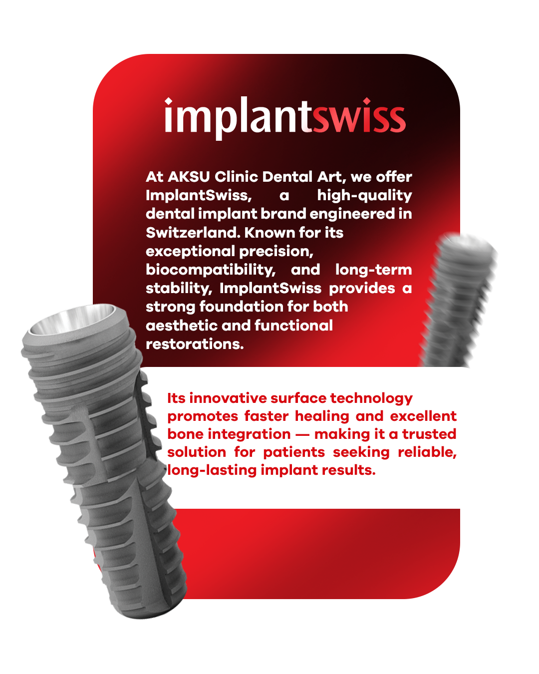 ImplantSwiss implant sistemi