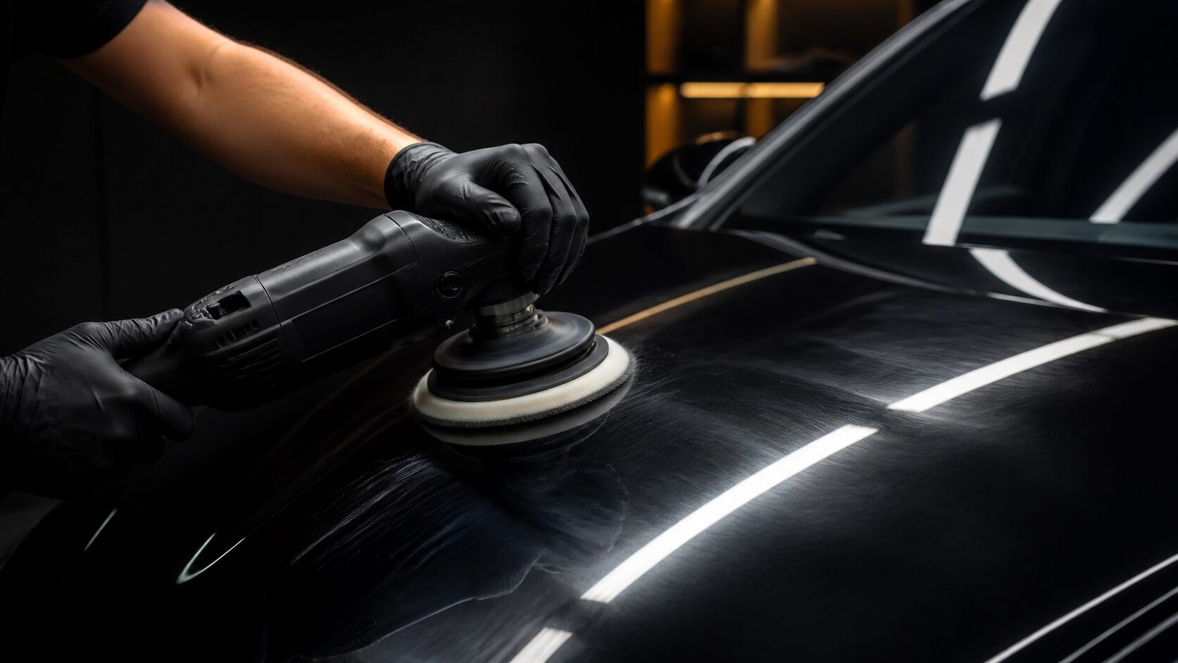 Professional paint correction and polishing