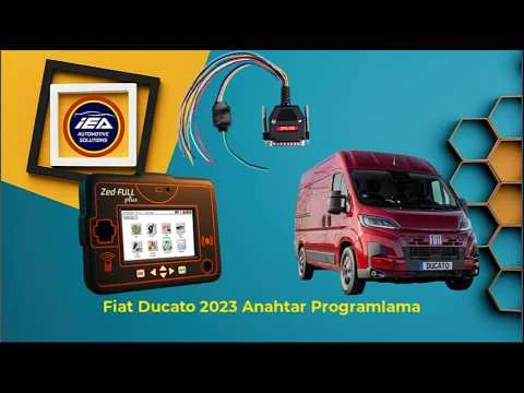 Fiat Ducato anahtar programlama videosu