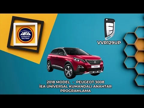 Peugeot 3008 kumanda programlama videosu